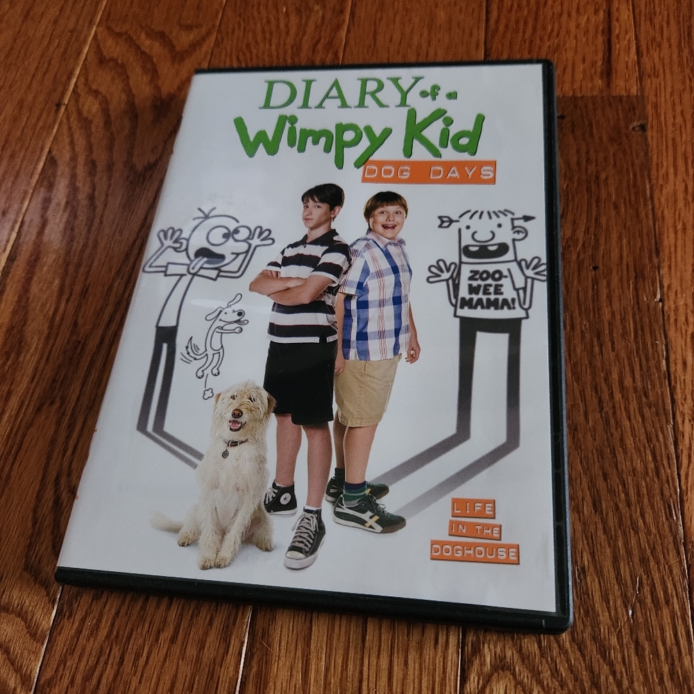 The Diary of a Wimpy Kid Dog Days DVD